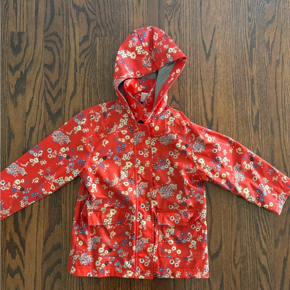 Petit Bateau floral raincoat - Picture 2 of 2